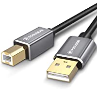 Los mejores  - [3M] Cable para Lmpresora 3 Meters- POSUGEAR Cable USB 2.0 de Tipo A Macho a Tipo B Macho Conector para Escáner…